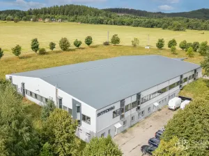 Prodej výrobních prostor, Krásno, Kladenská, 3089 m2
