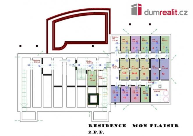Prodej bytu 3+kk, Mariánské Lázně, Chopinova, 90 m2