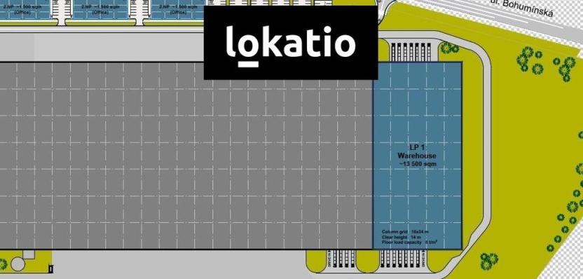 Pronájem skladu, Ostrava, Bohumínská, 13500 m2