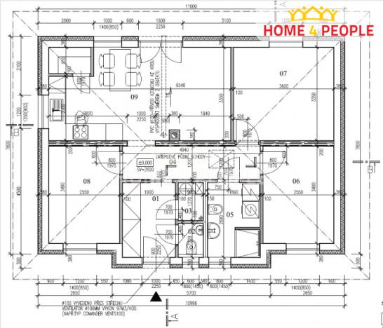 Prodej domu na klíč, Zlín, 84 m2