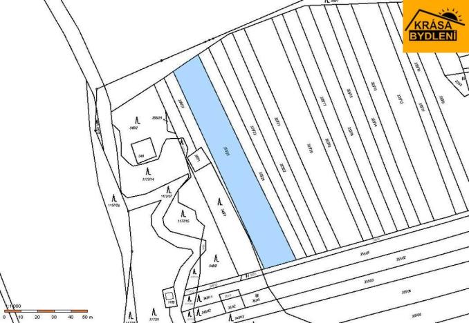 Prodej pole, Zlín - Salaš, 2491 m2