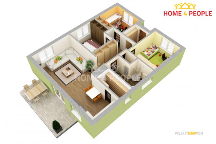 Prodej rodinného domu, Bořenovice, 125 m2