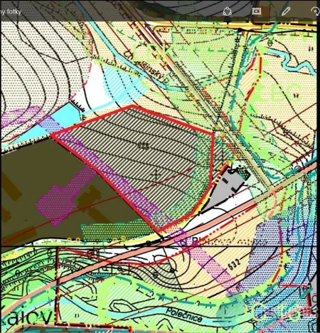 Prodej komerčního pozemku, Kájov, 42414 m2