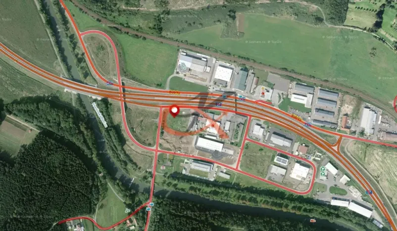 Pronájem komerčního pozemku, Vsetín, 3934 m2