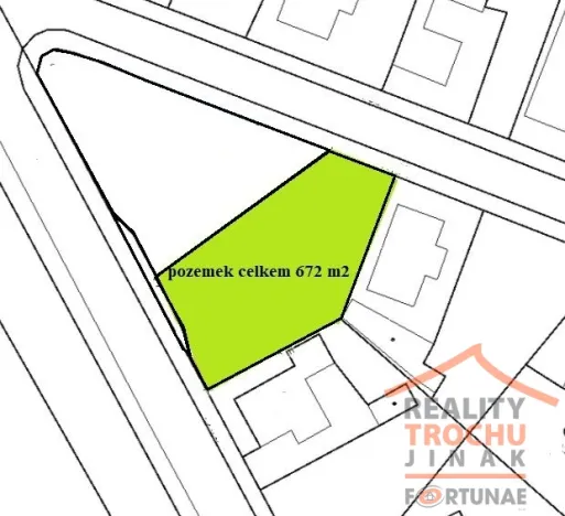 Prodej pozemku pro bydlení, 672 m2