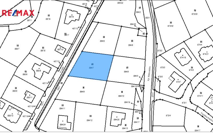 Prodej pozemku, Karlovy Vary, 1122 m2