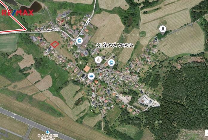 Prodej pozemku, Karlovy Vary, 1122 m2