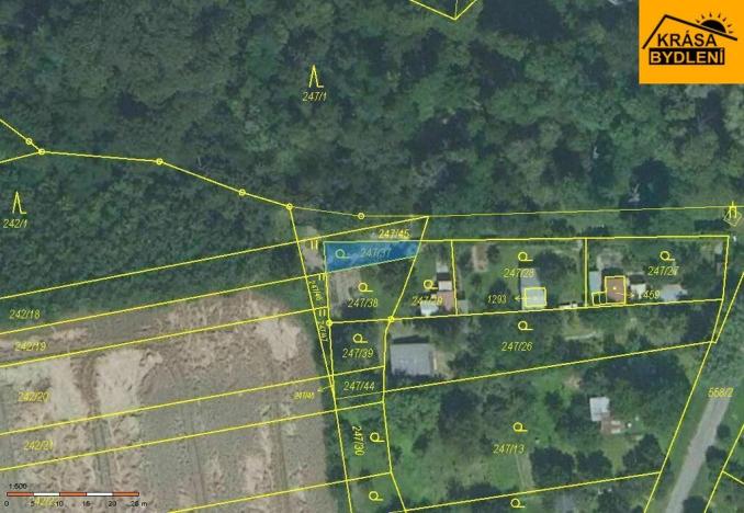 Prodej podílu 1/24 pozemku pro bydlení, Olomouc - Neředín, 224 m2