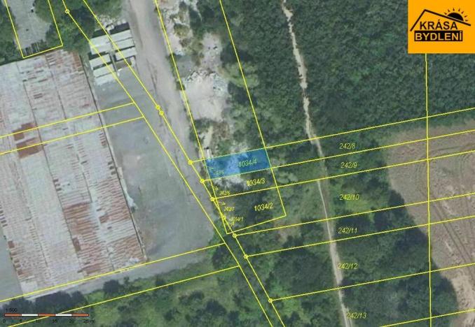 Prodej podílu 1/24 pozemku pro bydlení, Olomouc - Neředín, 224 m2