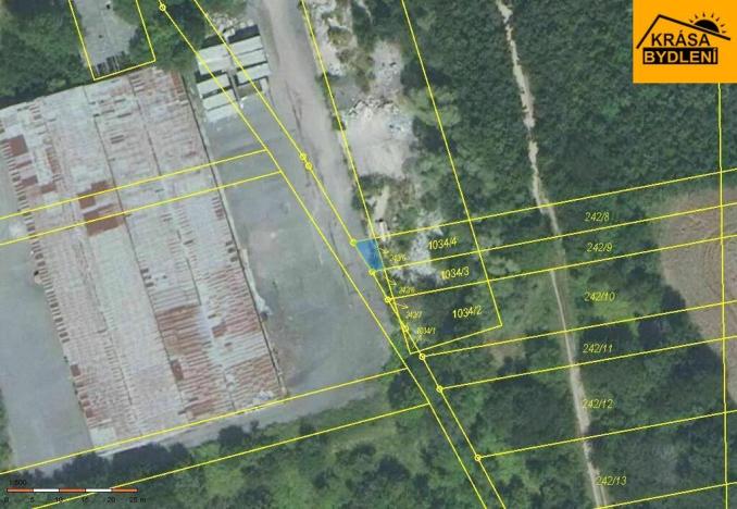 Prodej podílu 1/24 pozemku pro bydlení, Olomouc - Neředín, 224 m2