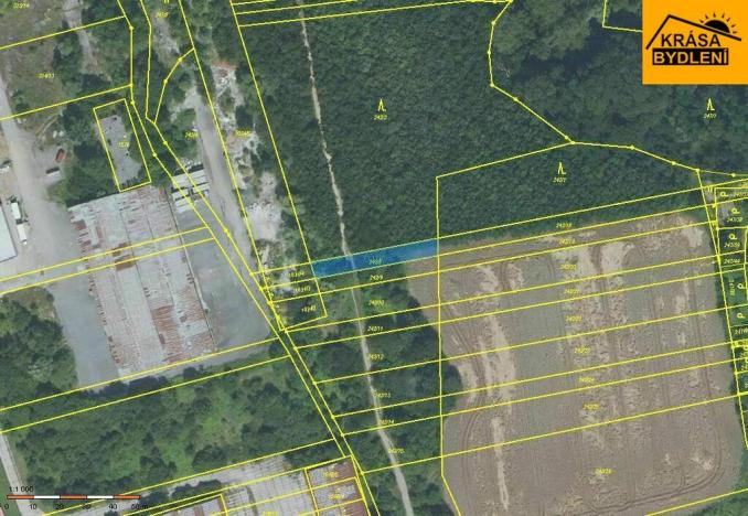 Prodej podílu 1/24 pozemku pro bydlení, Olomouc - Neředín, 224 m2