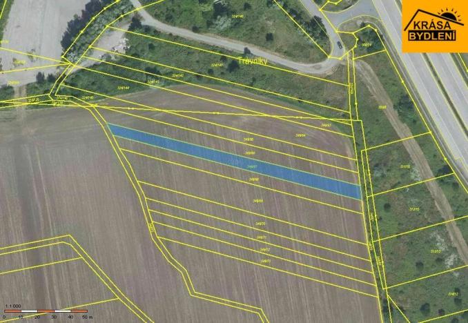 Prodej podílu 1/21 pole, Olomouc - Topolany, 118 m2