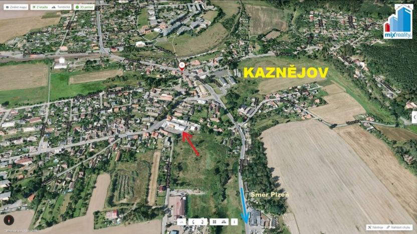 Prodej výrobních prostor, Kaznějov, Stará náves, 1214 m2