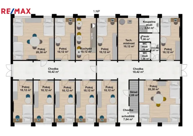 Prodej komerční nemovitosti, Brno - Židenice, Šámalova, 2369 m2