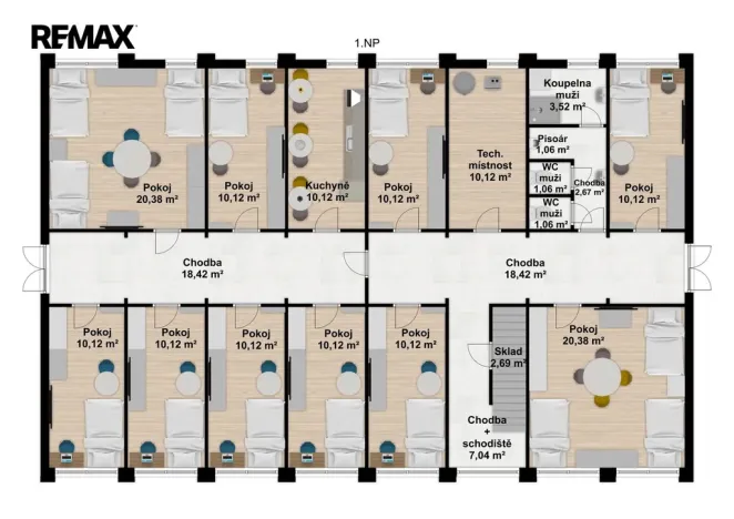Prodej komerční nemovitosti, Brno - Židenice, Šámalova, 2369 m2