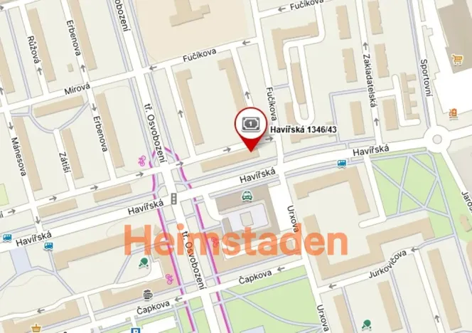 Pronájem komerční nemovitosti, Karviná - Nové Město, Havířská, 1 m2