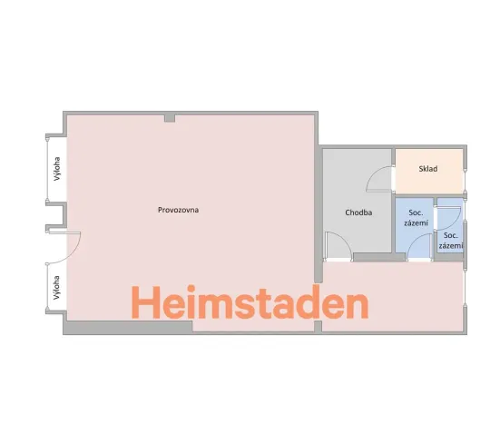 Pronájem obchodního prostoru, Karviná - Nové Město, nám. Budovatelů, 79 m2