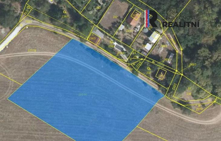 Prodej zemědělské půdy, Šebrov-Kateřina - Svatá Kateřina, 4998 m2