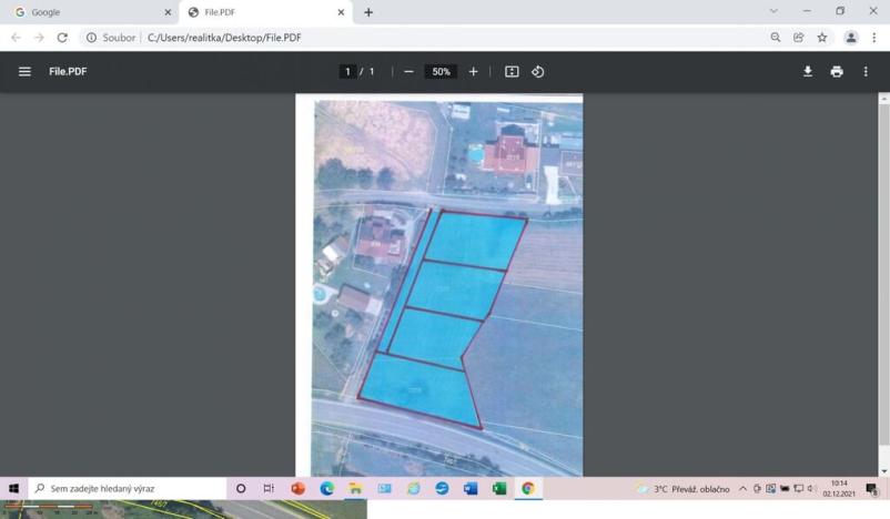 Pronájem zahrady, Závišice, 600 m2