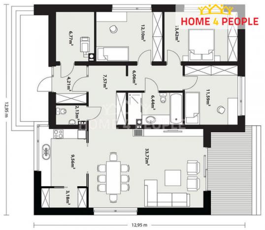 Prodej rodinného domu, Bořenovice, 120 m2