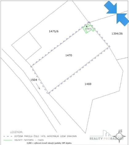 Prodej pozemku pro bydlení, Drahonín, 1431 m2