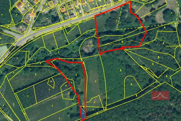 Prodej trvalého travního porostu, Vysoký Chlumec, 16339 m2