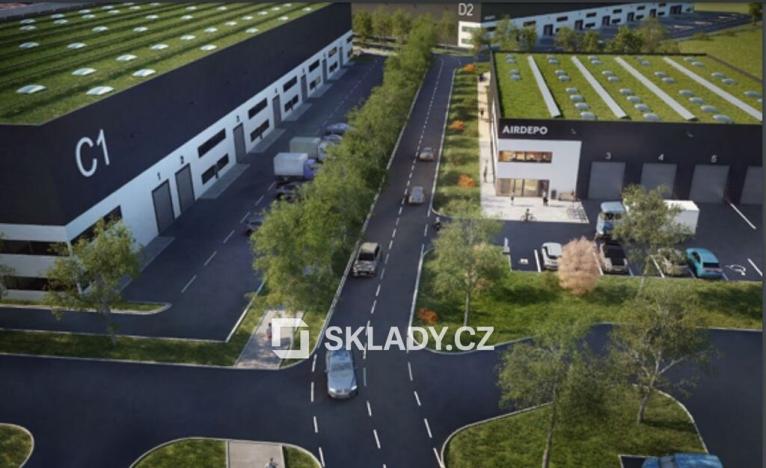 Pronájem skladu, Tuchoměřice, 500 m2