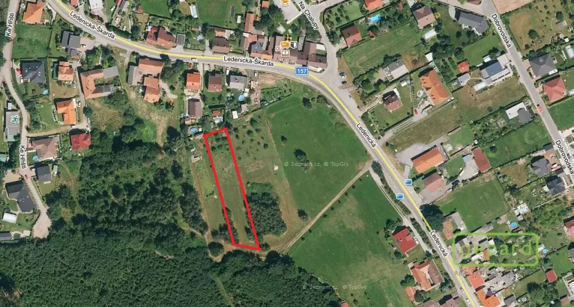 Prodej pozemku pro bydlení, Srubec, 2037 m2