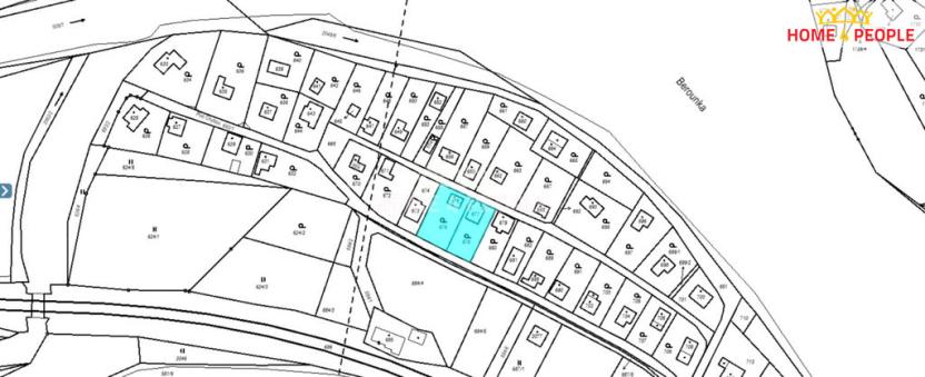 Prodej pozemku, Zadní Třebaň, Pod Chybou, 585 m2