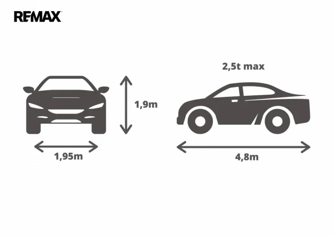 Pronájem garážového stání, Praha - Krč, Na strži, 15 m2