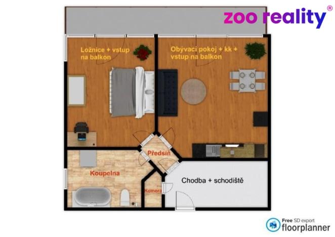 Prodej bytu 2+kk, Pec pod Sněžkou - Velká Úpa, 46 m2