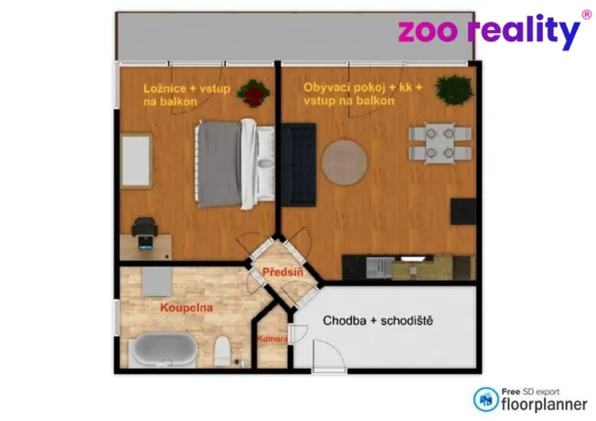 Prodej bytu 2+kk, Pec pod Sněžkou - Velká Úpa, 46 m2