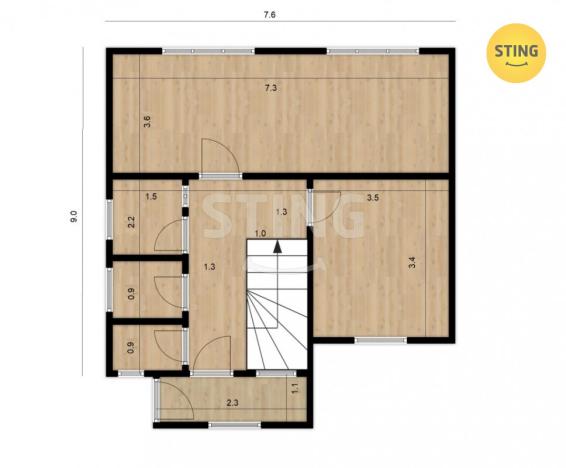 Prodej rodinného domu, Studénka - Nová Horka, 95 m2