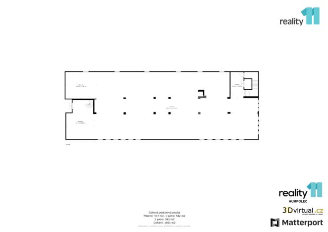 Prodej skladu, Havlíčkův Brod, Humpolecká, 1601 m2