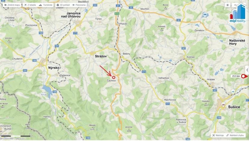 Prodej pozemku pro bydlení, Čachrov, 2370 m2