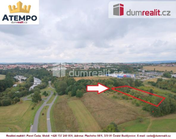 Prodej pozemku pro bydlení, Tábor, U Čápova dvora, 3889 m2