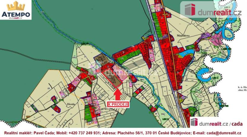 Prodej zemědělského objektu, Majdalena, 18720 m2