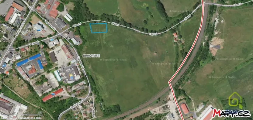 Prodej pozemku pro komerční výstavbu, Karlovy Vary, 1322 m2