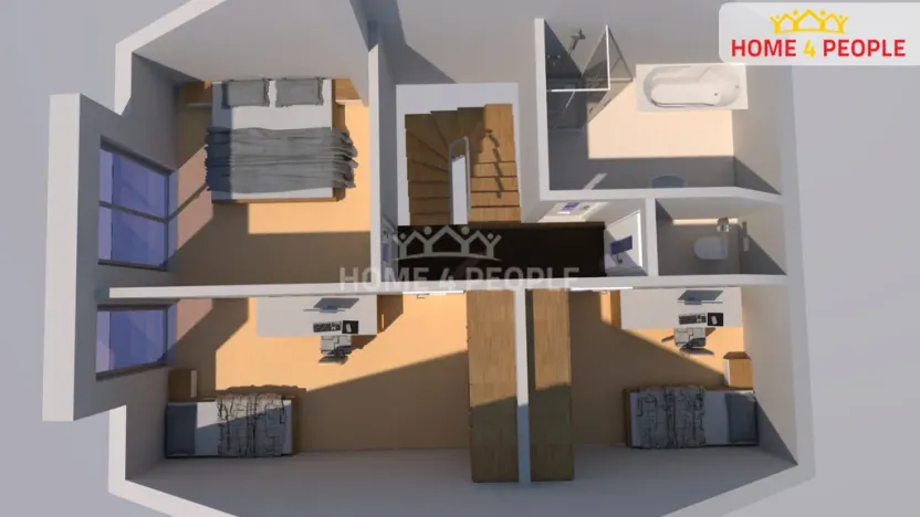 Prodej rodinného domu, Pohořelice - Nová Ves, 101 m2