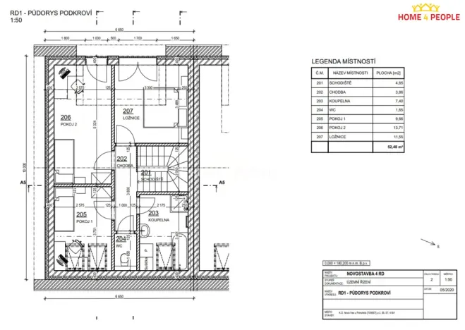 Prodej rodinného domu, Pohořelice - Nová Ves, 101 m2