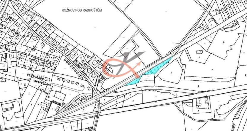 Prodej trvalého travního porostu, Rožnov pod Radhoštěm, 1662 m2