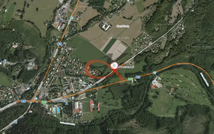 Prodej trvalého travního porostu, Rožnov pod Radhoštěm, 1662 m2