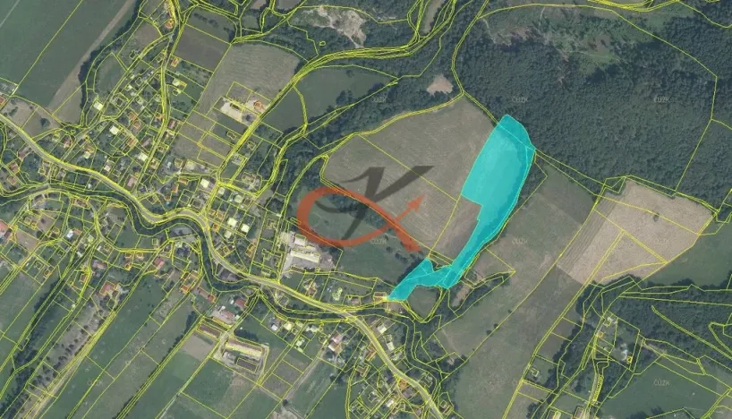 Prodej podílu 1/8 zemědělské půdy, Rožnov pod Radhoštěm, 28231 m2