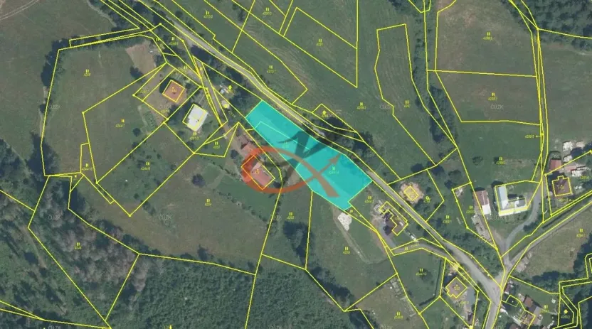 Prodej trvalého travního porostu, Valašská Bystřice, 2064 m2