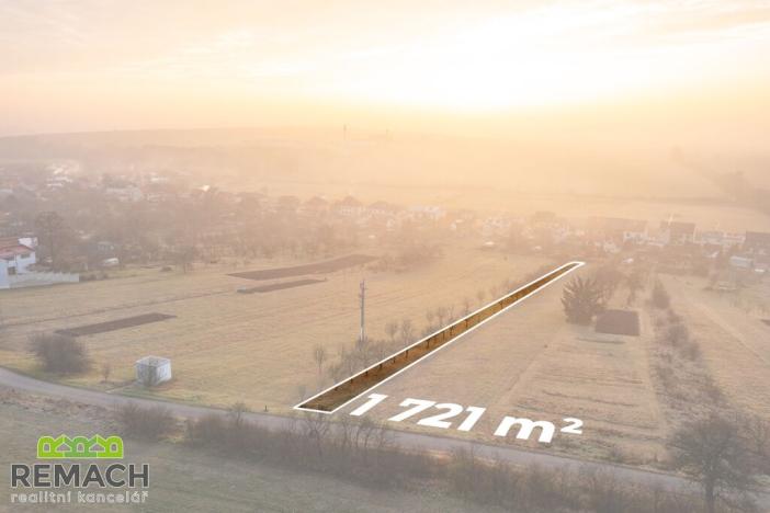 Prodej pozemku pro bydlení, Uherský Brod - Těšov, 1721 m2