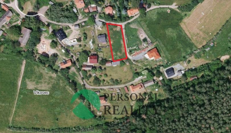 Prodej pozemku pro bydlení, Chocerady - Vlkovec, 1135 m2