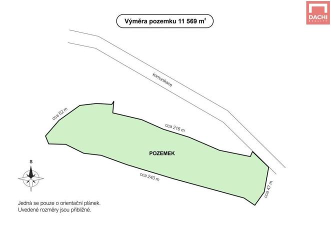 Prodej pozemku pro bydlení, Domašov nad Bystřicí, 11569 m2