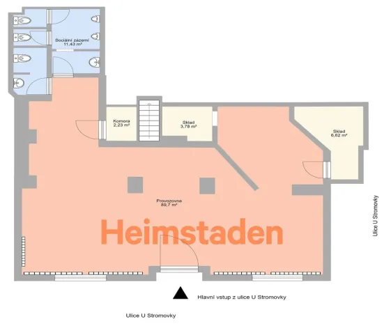 Pronájem obchodního prostoru, Havířov - Město, U Stromovky, 179 m2