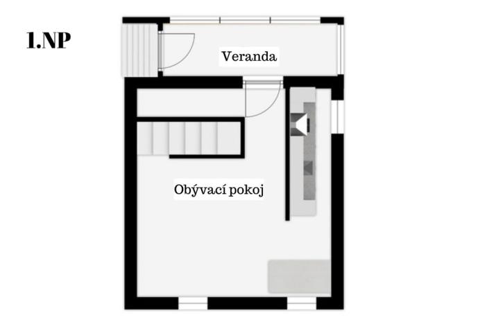 Prodej chaty, Kozlovice, 50 m2