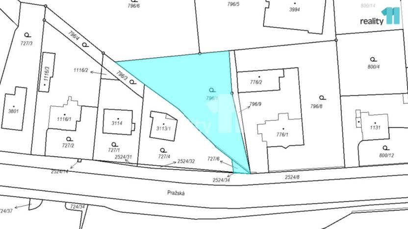 Prodej pozemku pro bydlení, Humpolec, 1096 m2